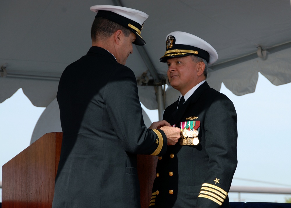 Naval Submarine Support Center Norfolk change of command ceremony