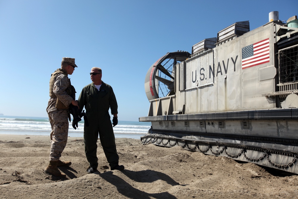LCAC's land at Camp Pendleton