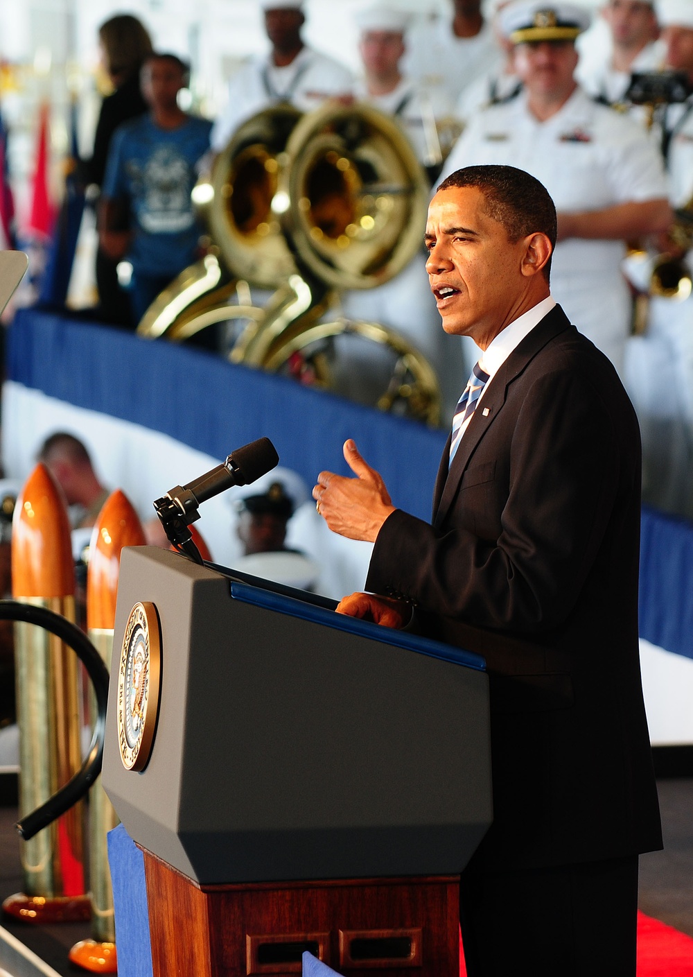 President Obama visits NAS Jacksonville