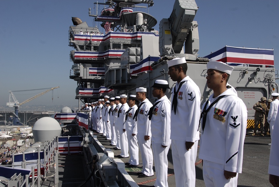 USS Makin Island commissioning