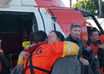 Coast Guard Rescues 5