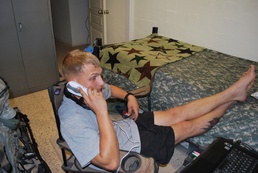 264th CSSB Staying Connected While Deployed