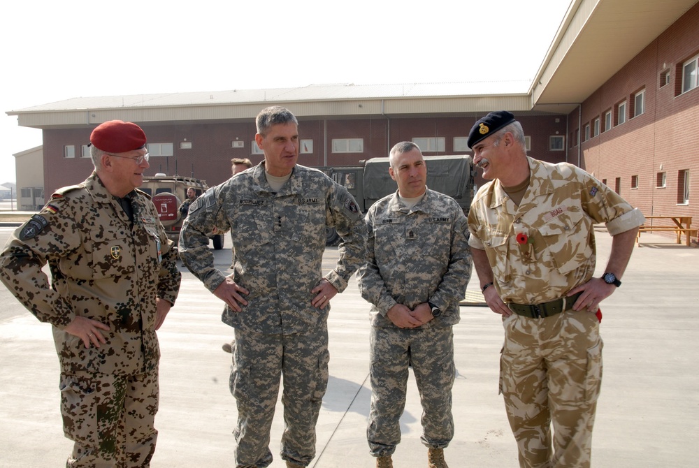 German General Egon Ramms Visits ISAF Joint Command