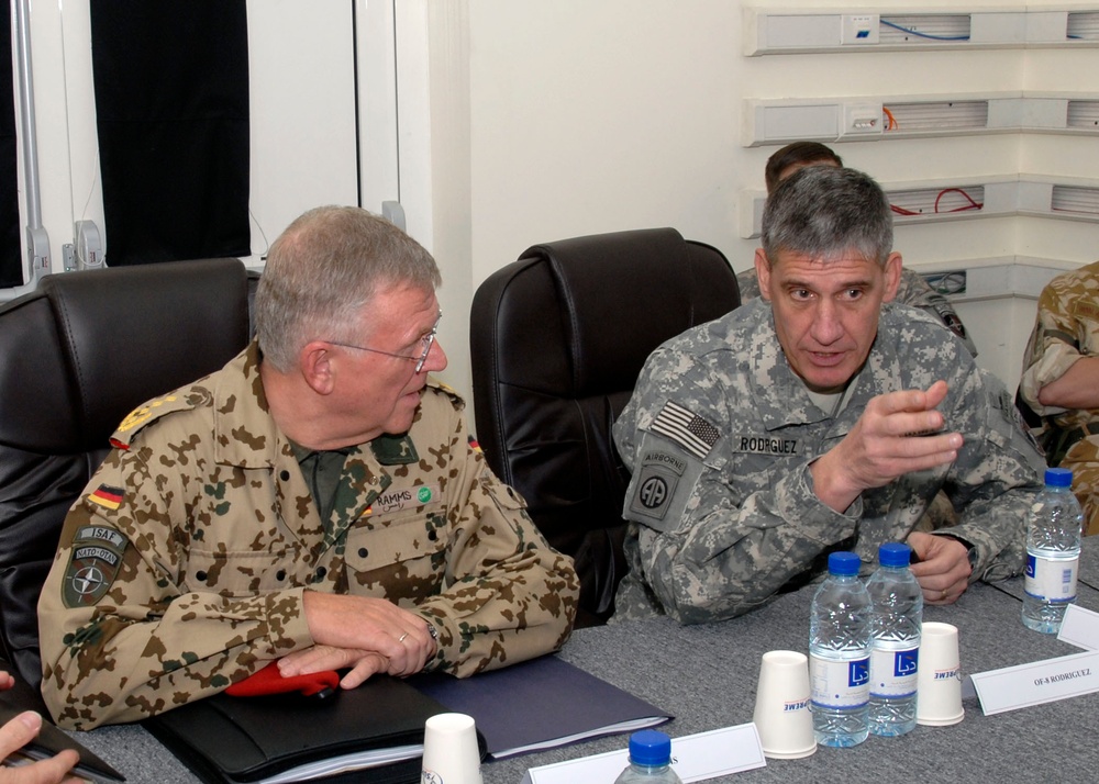 DVIDS - Images - German General Egon Ramms Visits ISAF Joint Command ...