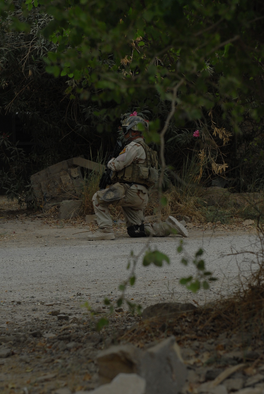 Iraqi Special Operations Forces conduct combat training