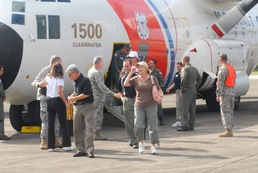 US Coast Guard C-130 Hercules Aircraft Participates in 'Boss Lift'