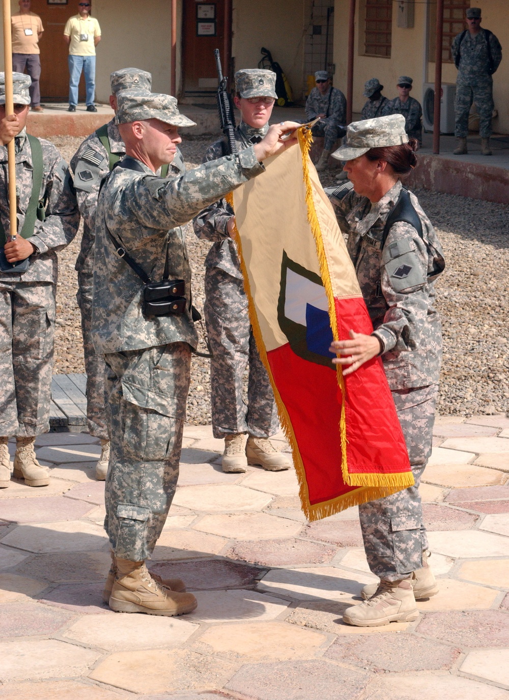 96th Sustainment Brigade assumes authority at Camp Taji