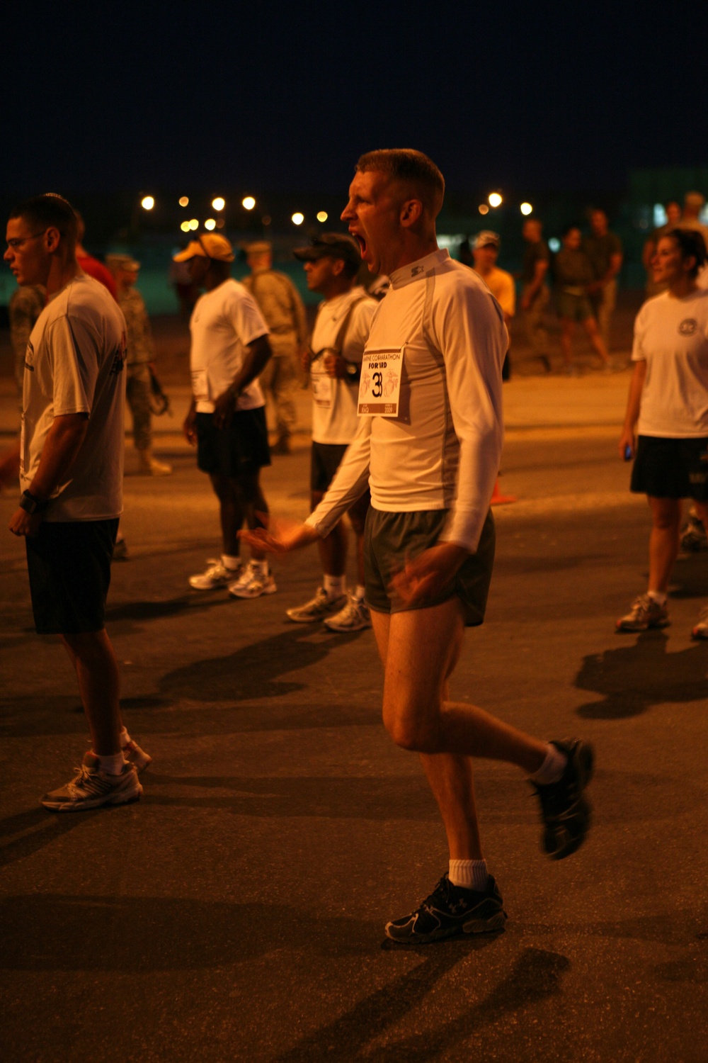 4th Marine Corps Marathon 
(Forward) unites armed forces far and wide