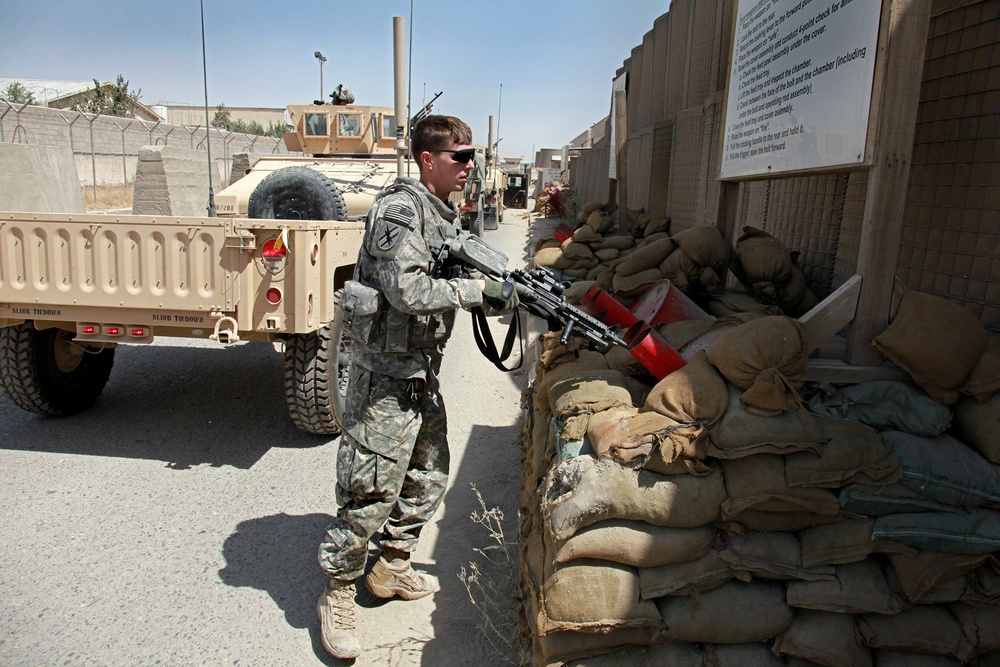 Georgia Guard mentors Afghan security forces during election