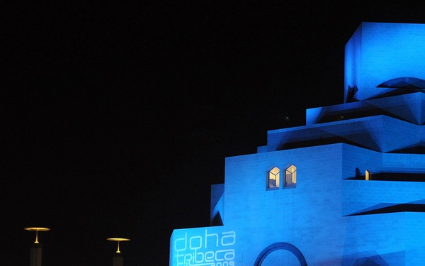 Troops Attend Opening of Doha Tribeca Film Festival