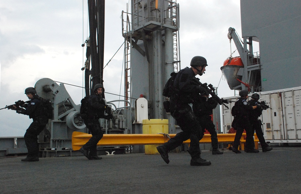 Sailors conduct multinational exercise