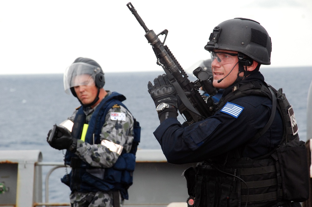 Sailors Conduct Multinational Exercise