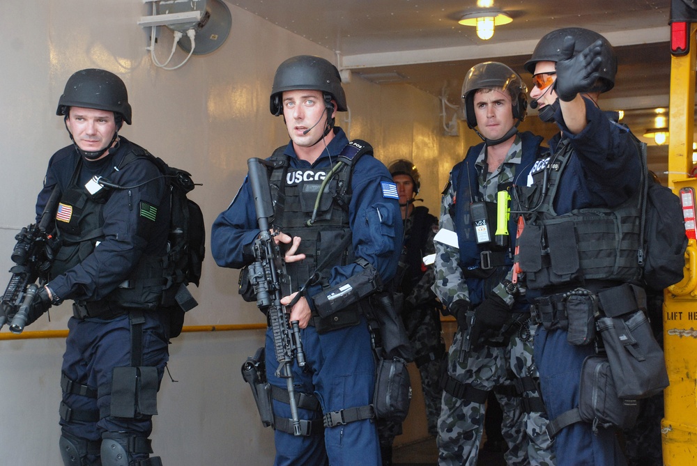 Sailors conduct multinational exercise