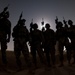 Paratroopers in Iraq Train at Night
