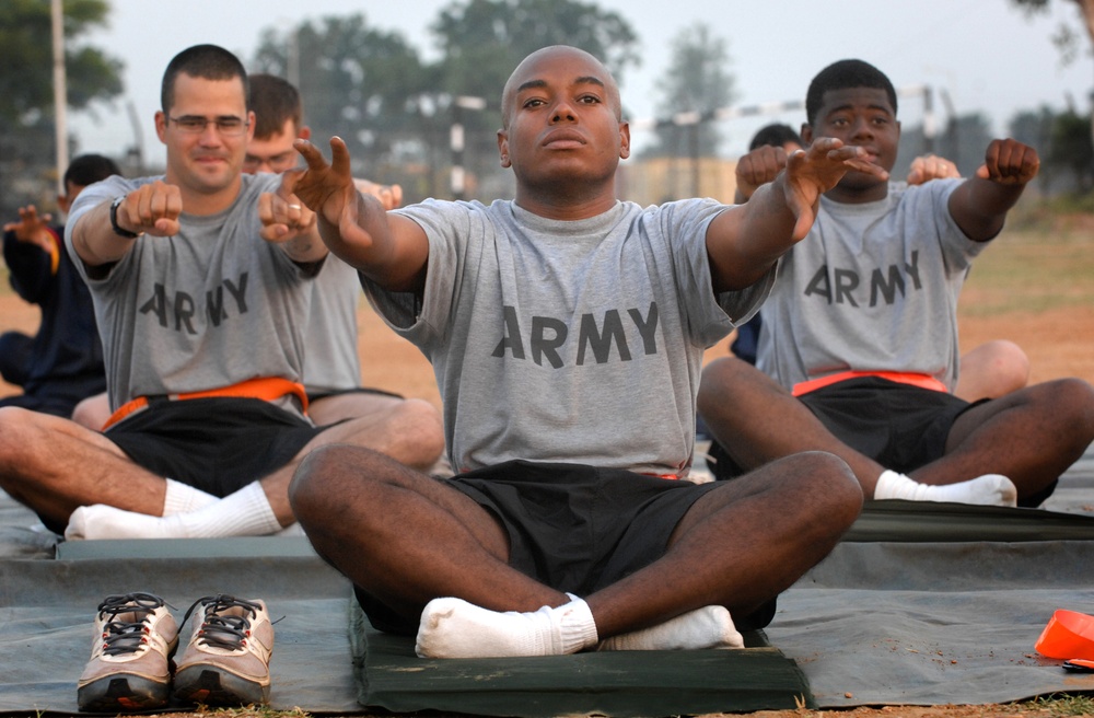Yoga, Curry Make for Good Army Training