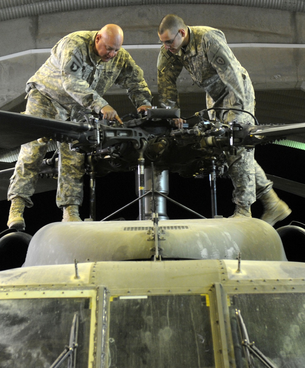 Like father, like son
Father, son pairs deployed together