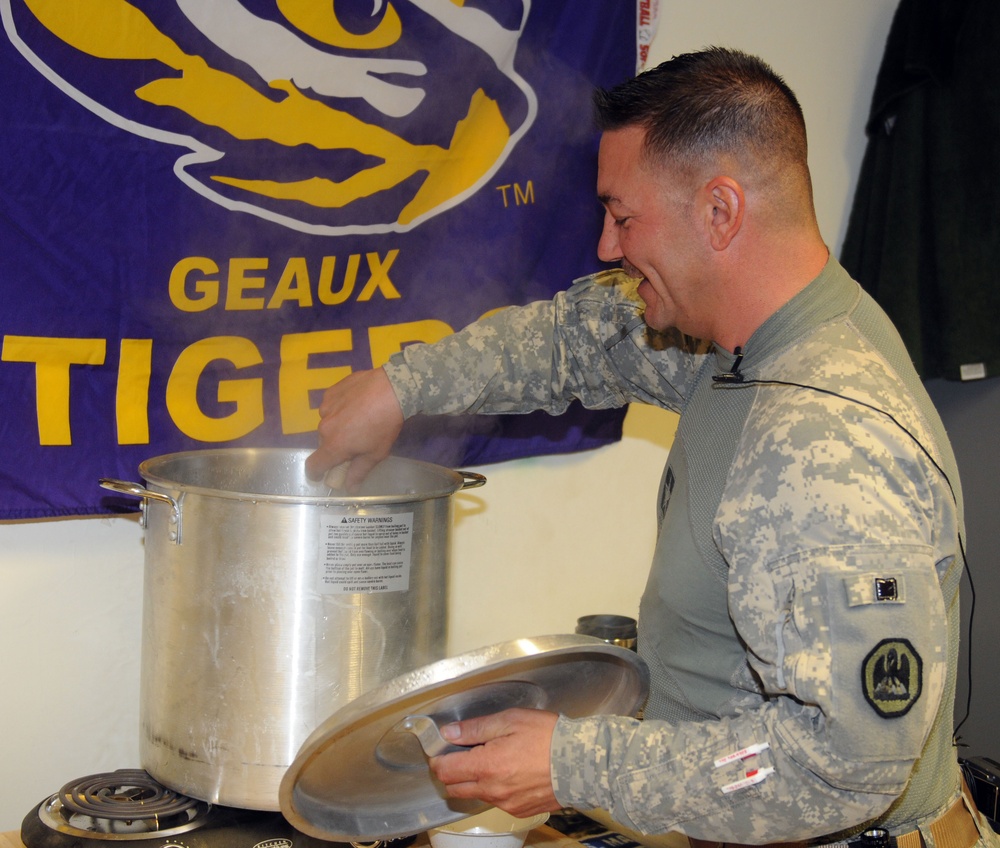 Sweet home Louisiana
Transportation Soldiers bring Cajun flavor to Iraq