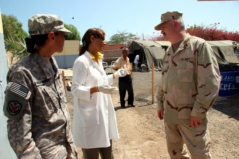 CJTF-HOA Civil Affairs Team Assess the Needs of Djibouti's Cholera Victims