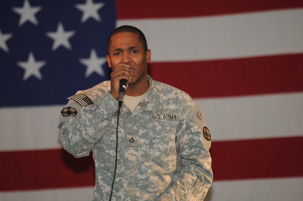 Service members rock JBB in talent show