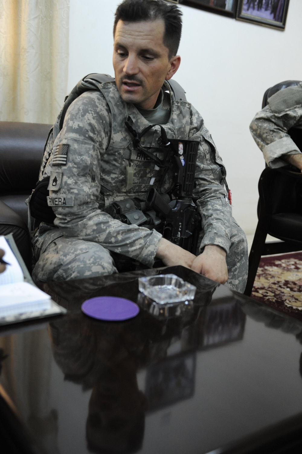 Soldiers Visit Steel Works Training Facility
