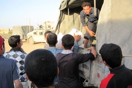 Cavalry Soldiers build relationship with Iraqis through humanitarian assistance