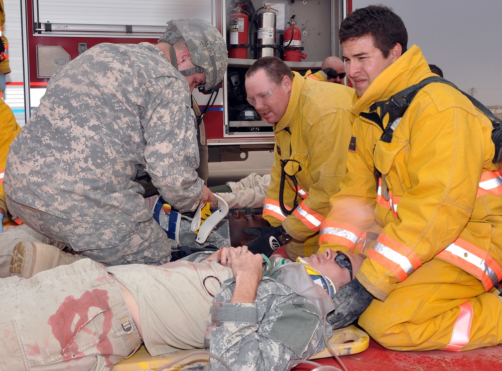 Q-West conducts mass casualty exercise