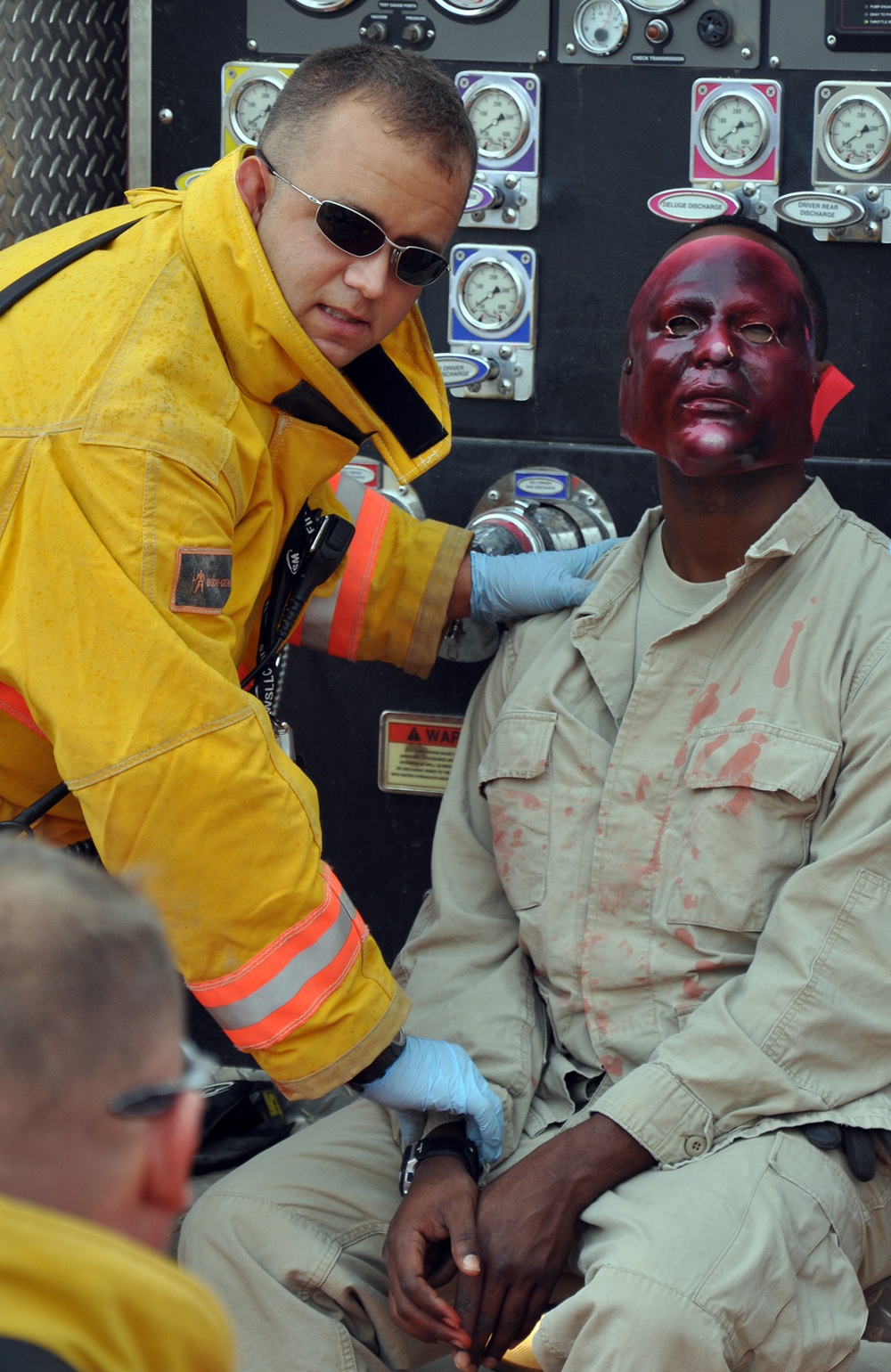 Q-West conducts mass casualty exercise