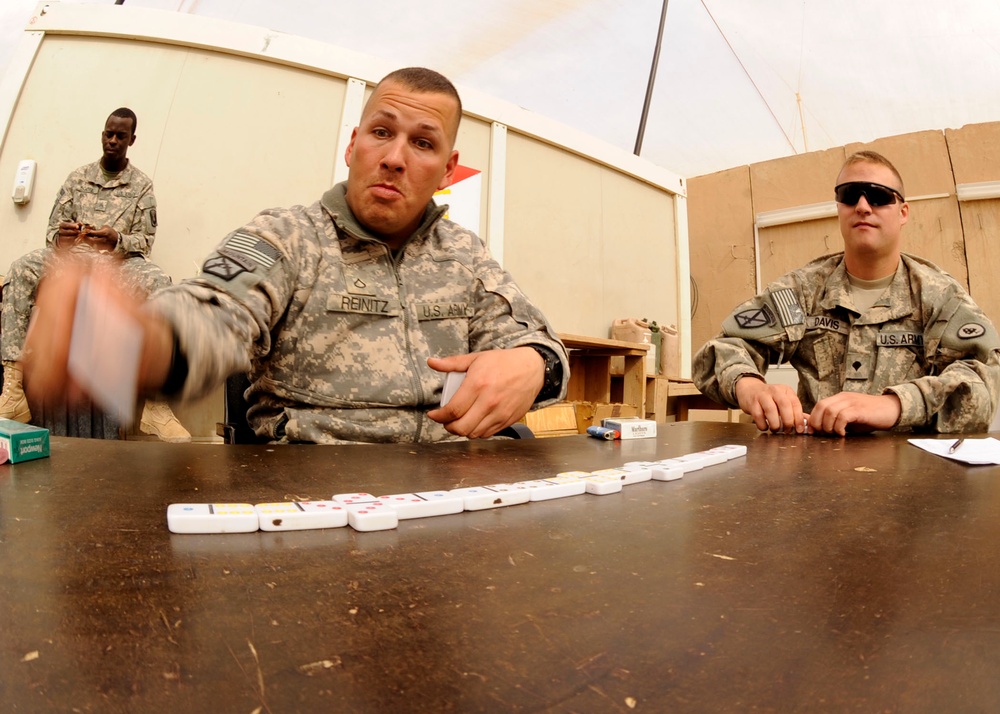 Fuel and rearming point