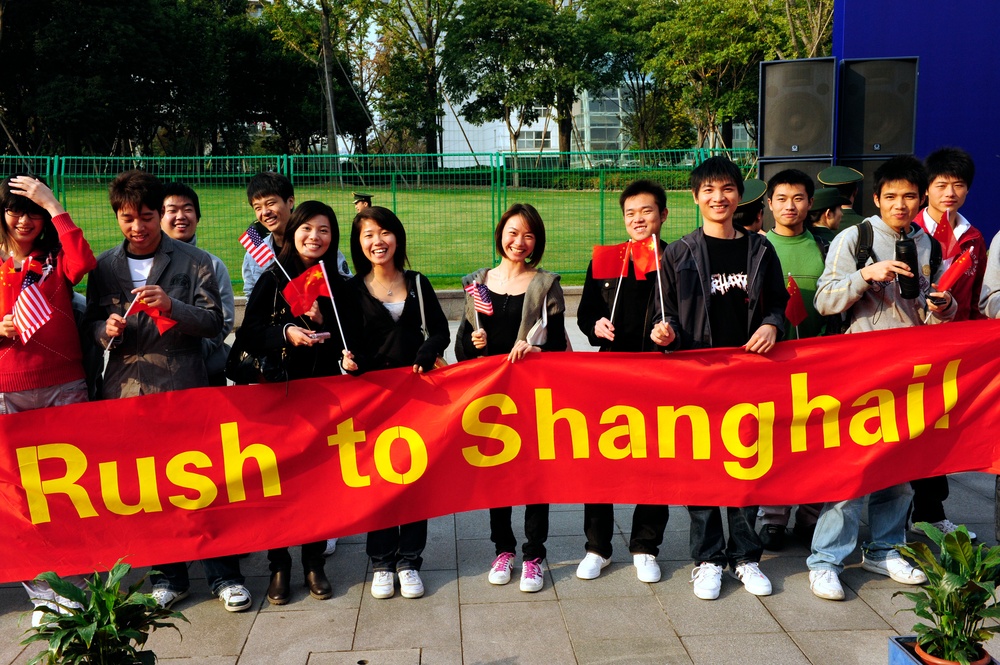 Coast Guard Cutter Rush Arrives in Shanghai