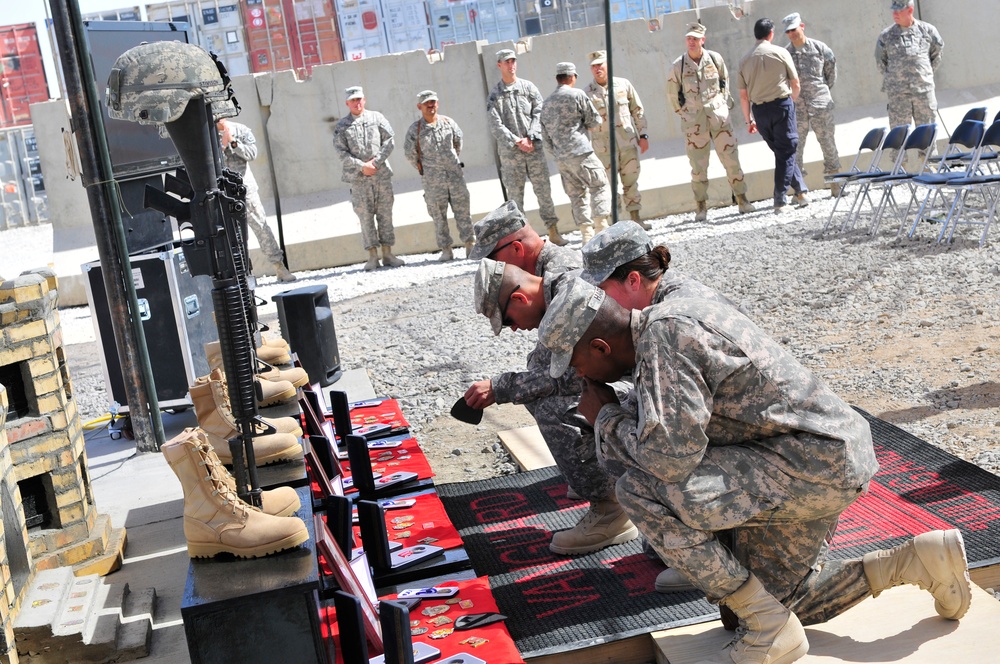 4th Engineer Battalion Memorial Service