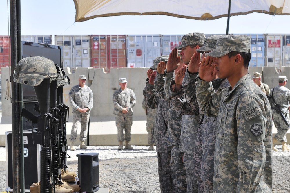 4th Engineer Battalion Memorial Service