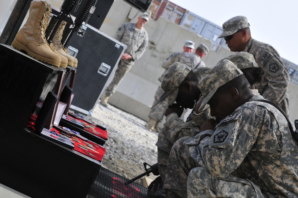 4th Engineer Battalion Memorial Service