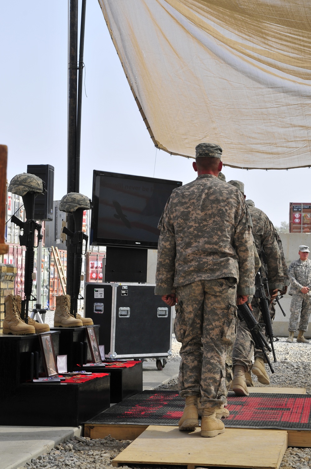 4th Engineer Battalion Memorial Service