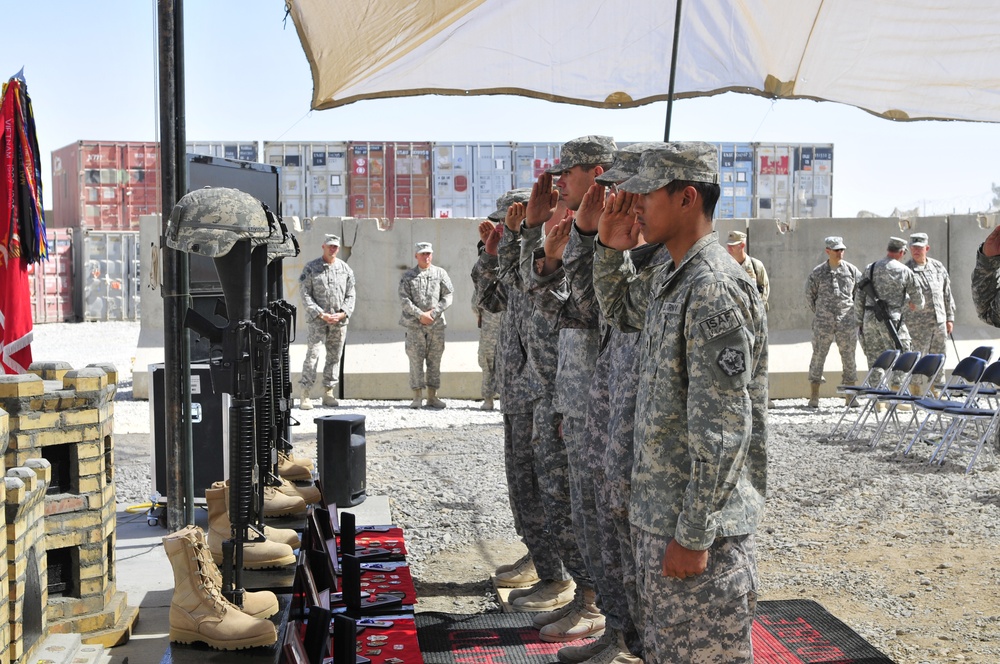 4th Engineer Battalion Memorial Service