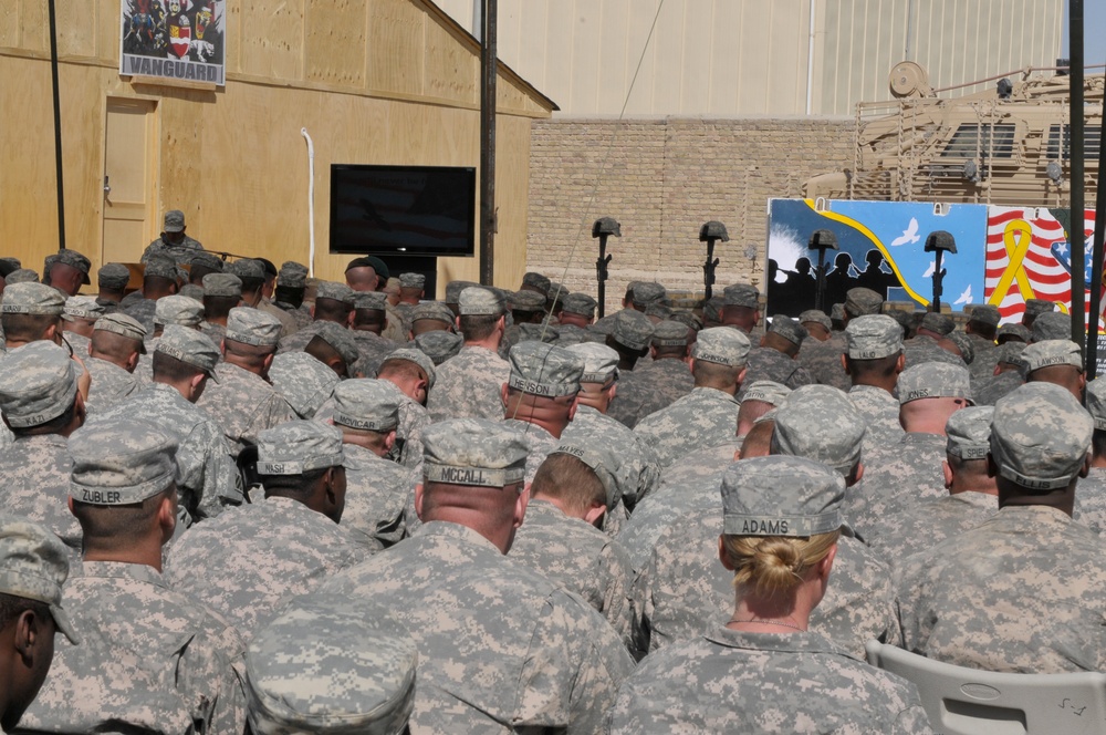 4th Engineer Battalion Memorial Service