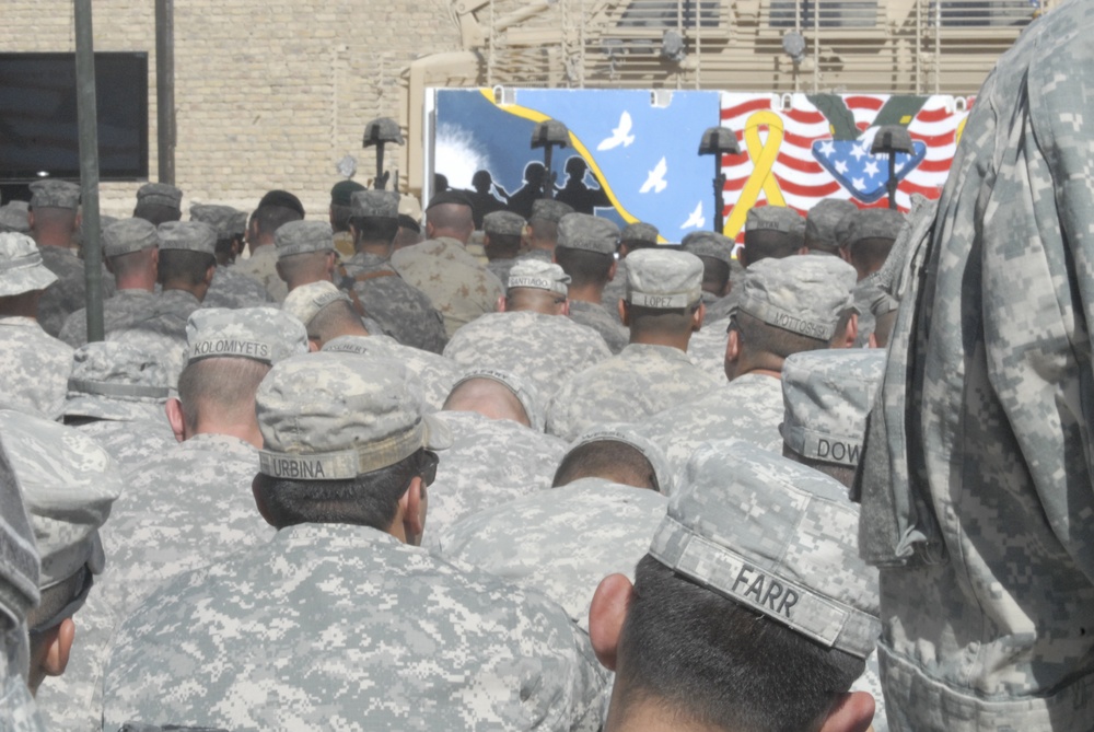 4th Engineer Battalion Memorial Service