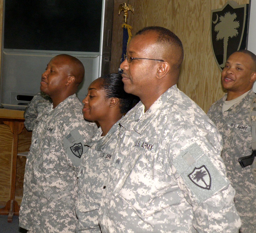 Soldiers become leaders
