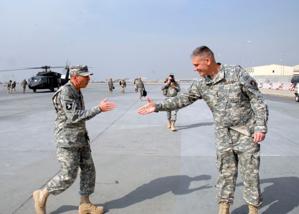 U.S. Central Command Commander, Gen. David Petraeus Visits Kabul, Afghanistan.