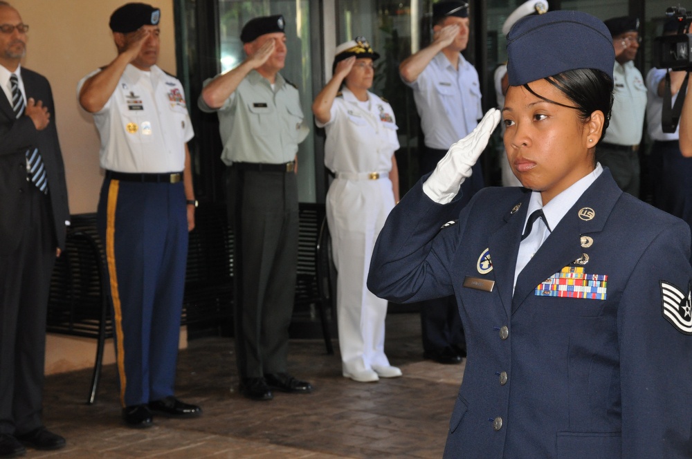 General Xu Caihou Honored at Camp H. M. Smith