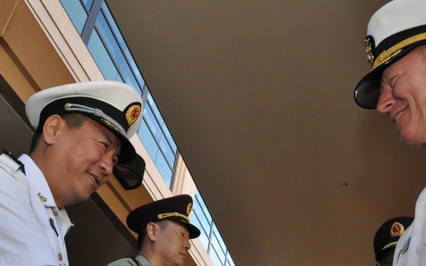 General Xu Caihou Honored at Camp H. M. Smith