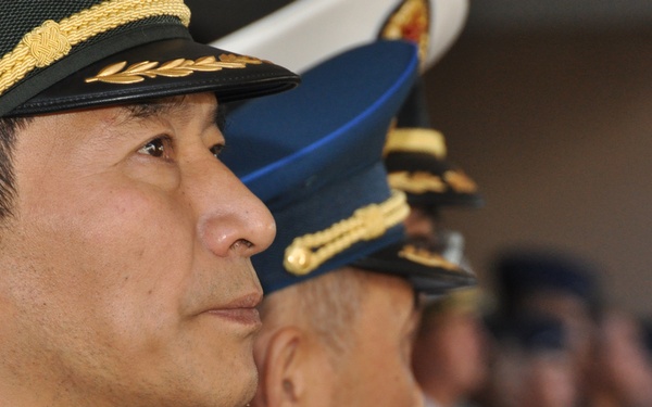 General Xu Caihou Honored at Camp H. M. Smith