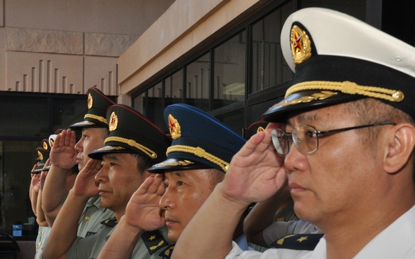 General Xu Caihou Honored at Camp H. M. Smith