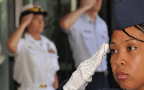 General Xu Caihou Honored at Camp H. M. Smith