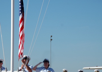 Coast Guard Air Station Sacramento Renders Honors to Missing Crew