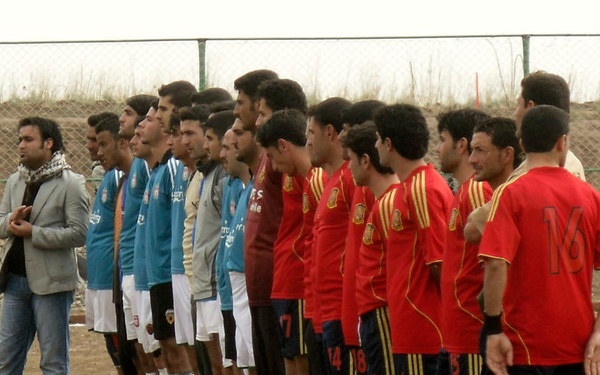 Texas Soldiers bring soccer, unity to northern Iraqi village