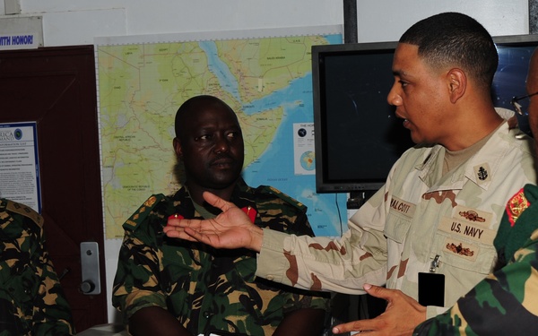 Tanzanians Officers Learn About U.S. Mission