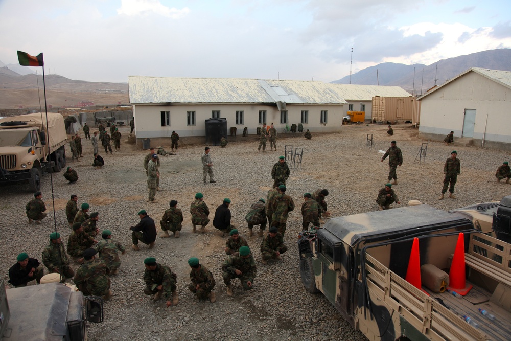 Afghan Army Training