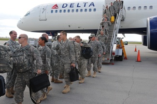 Aviation Company Returns from Deployment
