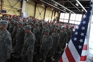 Aviation Company Returns from Deployment