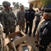 U.S. troops work with Iraqi police